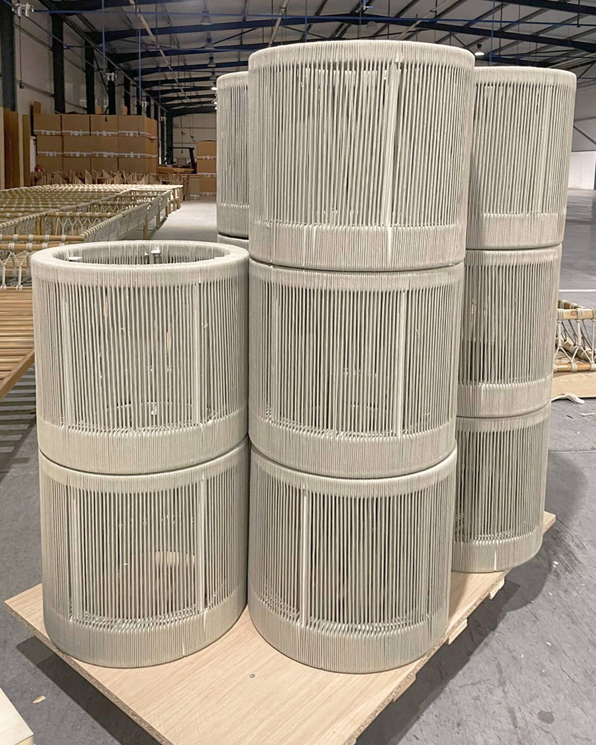 Coffee table em corda