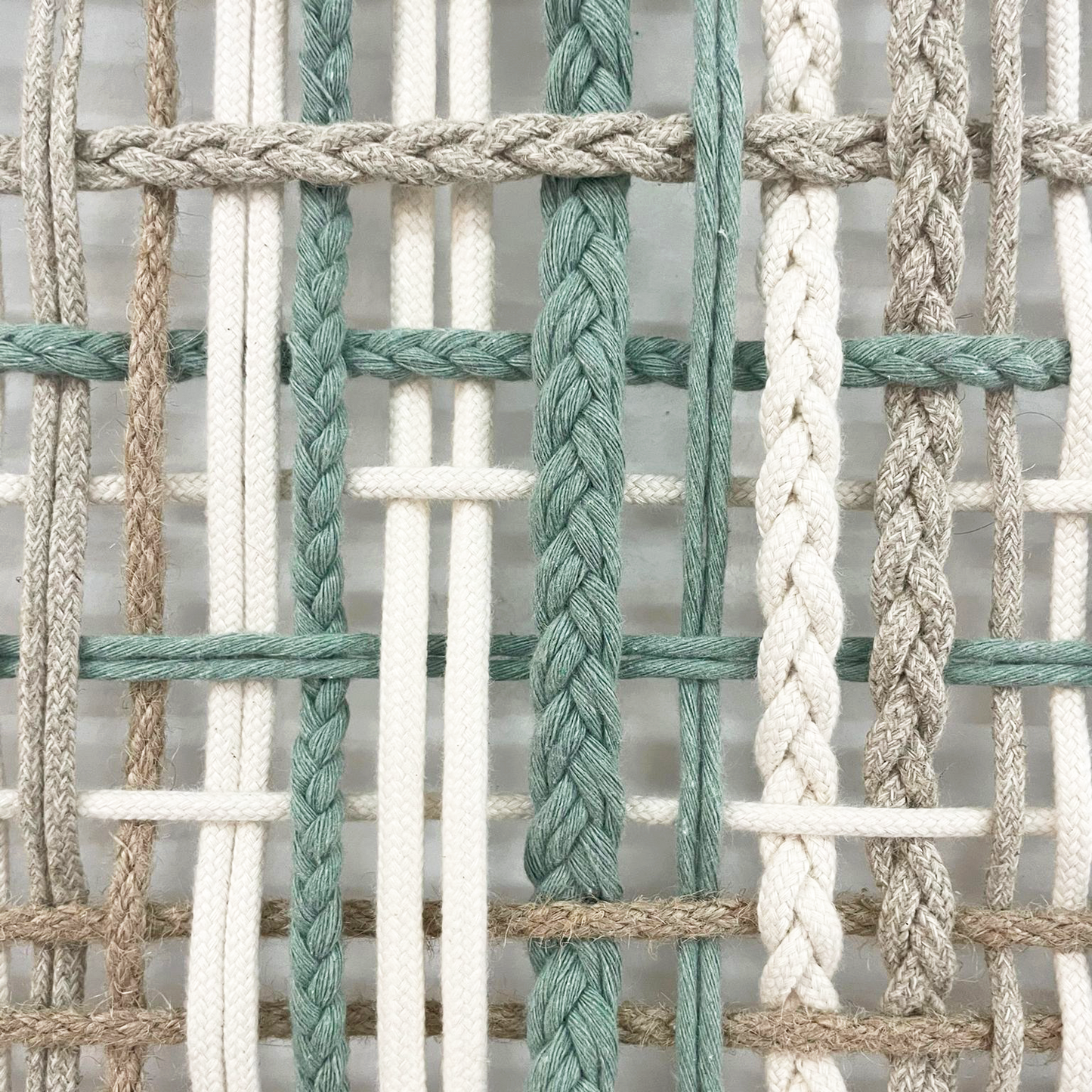 Quadro em macramé