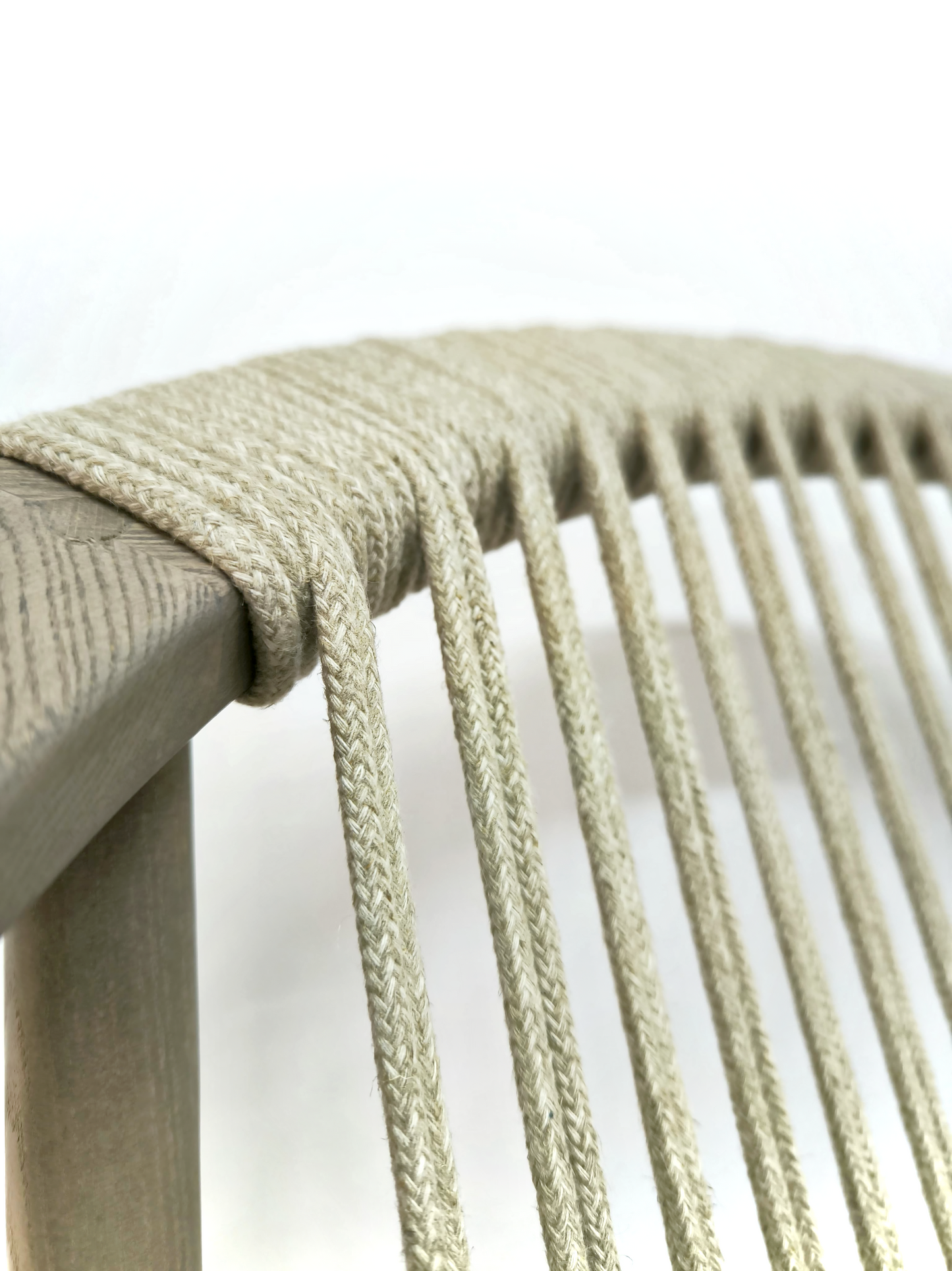 Round Lounge Chair em corda