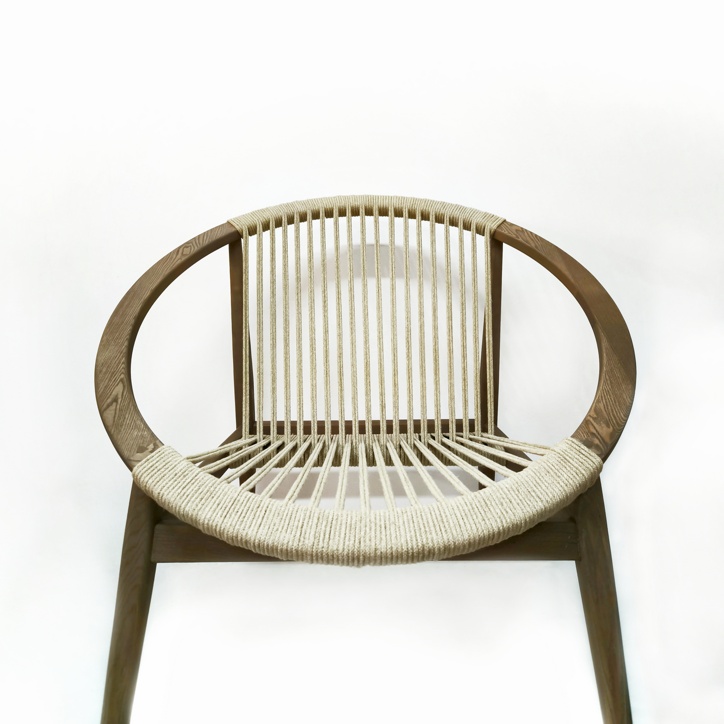 Round Lounge Chair em corda