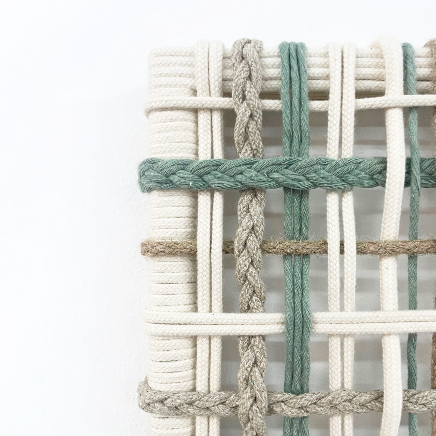Quadro em macramé