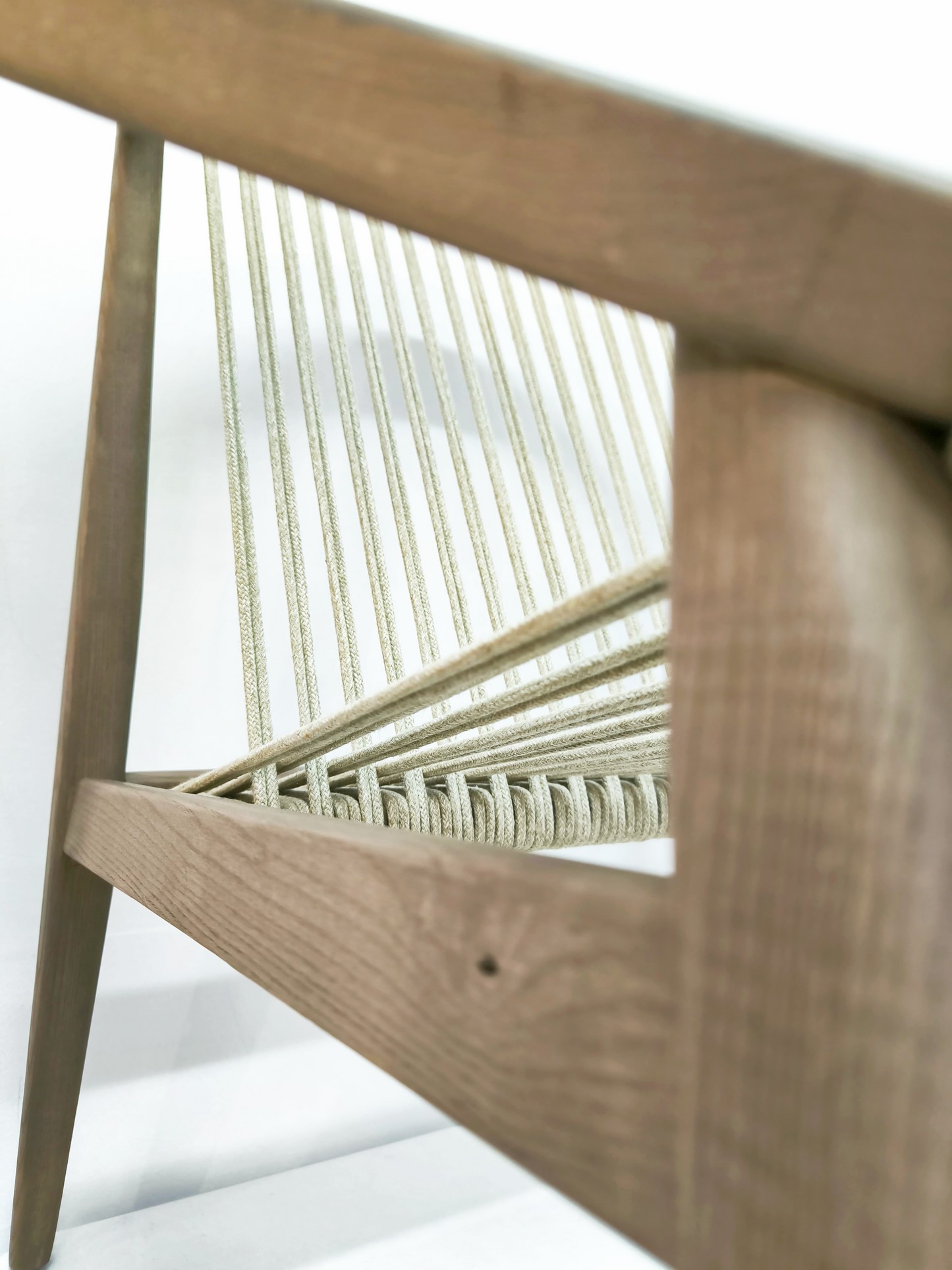 Round Lounge Chair em corda