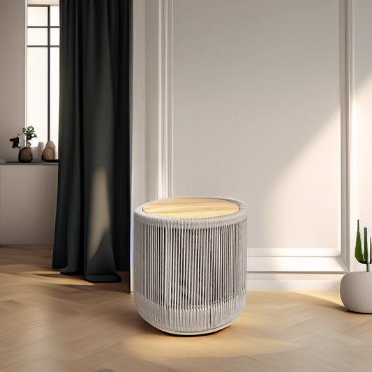 Coffee table em corda